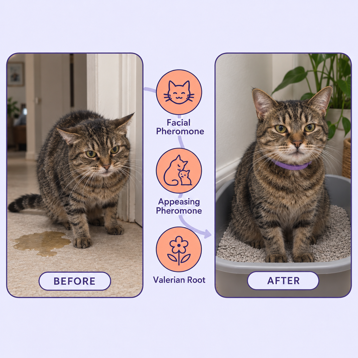 The Nubello calming collar and its features